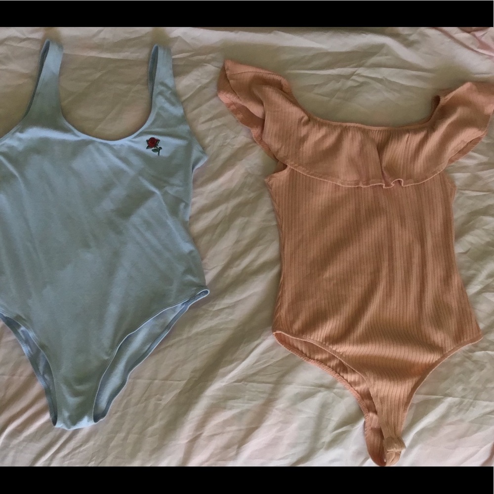 Two Pacsun Bodysuits